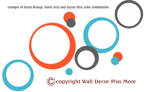 Calcomanía de vinilo de vinilo con anillos y puntos 75+ piezas 3 colores peel-n-Stick NUEVO niño - Imagen 30 de 36