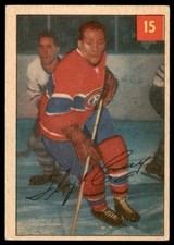 1954-55 Parkhurst VG/EX Floyd Curry #15