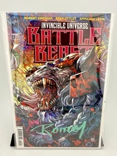 Battle Beast #2 Vincenzo Riccardi Signed By Ryan Ottley W/COA