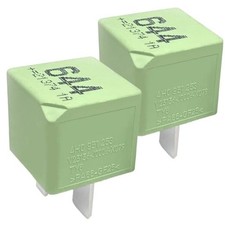 2-Pack 644 V23136-J0006-X079 4H0951253 Relay - 40A 12VDC 4-Pin SPST Automotive
