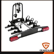 E-Bikes Fahrradträger für Anhängerkupplung 3 Fahrräder mit Kennzeichenhalter