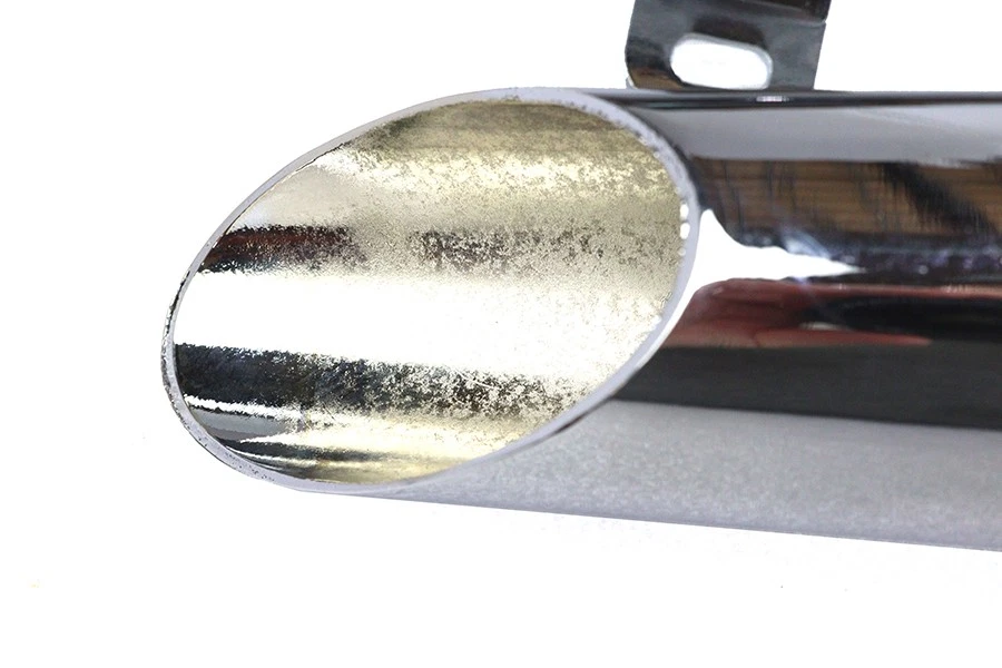 Juego de tubos de arrastre de escape estilo corte lateral para Harley Davidson Foto 4 de 4