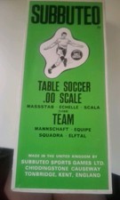 Subbuteo Table Soccer Team Blue Base Team  Vintage