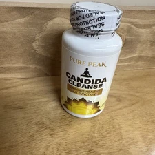 Pure Peak Candida Cleanse - Gut & Colon Support 60 Capsules - for Men & Women