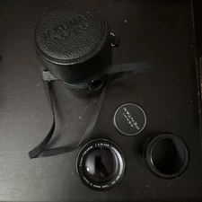 Vintage Asahi Pentax Super-Takumar 1:3.5/135 Camera Lens & Case. Made In Japan