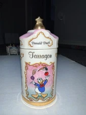 Vintage 1995 Lenox Walt Disney Spice Jar Collection Donald Duck Tarragon