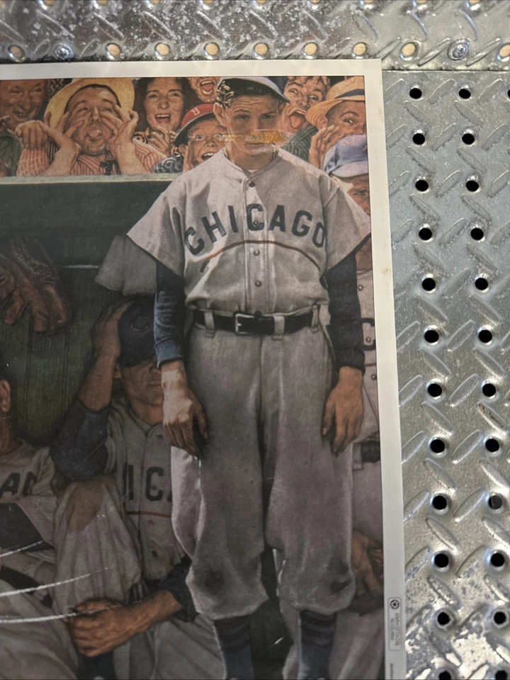 1991 Kellogg's Bran Flakes - Baseball Poster 12” x 16” - Image 4 of 4