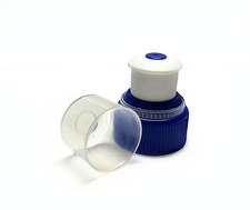 Push Pull Caps for Bottles (10) | 28mm | Made in USA | 10 Pcs Reusable Blue &...