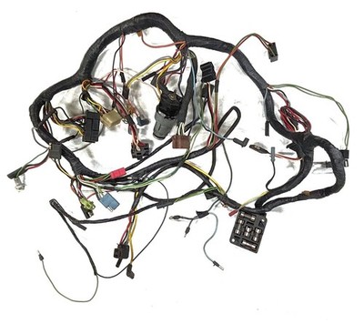 OEM 1967 Mustang Main Wiring Harness w/ A/C Under Dash – COMPLETE and