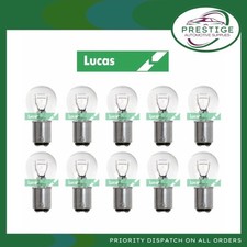 Lucas LLB380T Bulb, stop/tail light P21/5W, 12v, 21/5w, BAY15d - 10 Bulbs