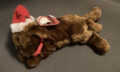 Christmas Puppy Maxim the Dog Dakin / Applause Vintage 