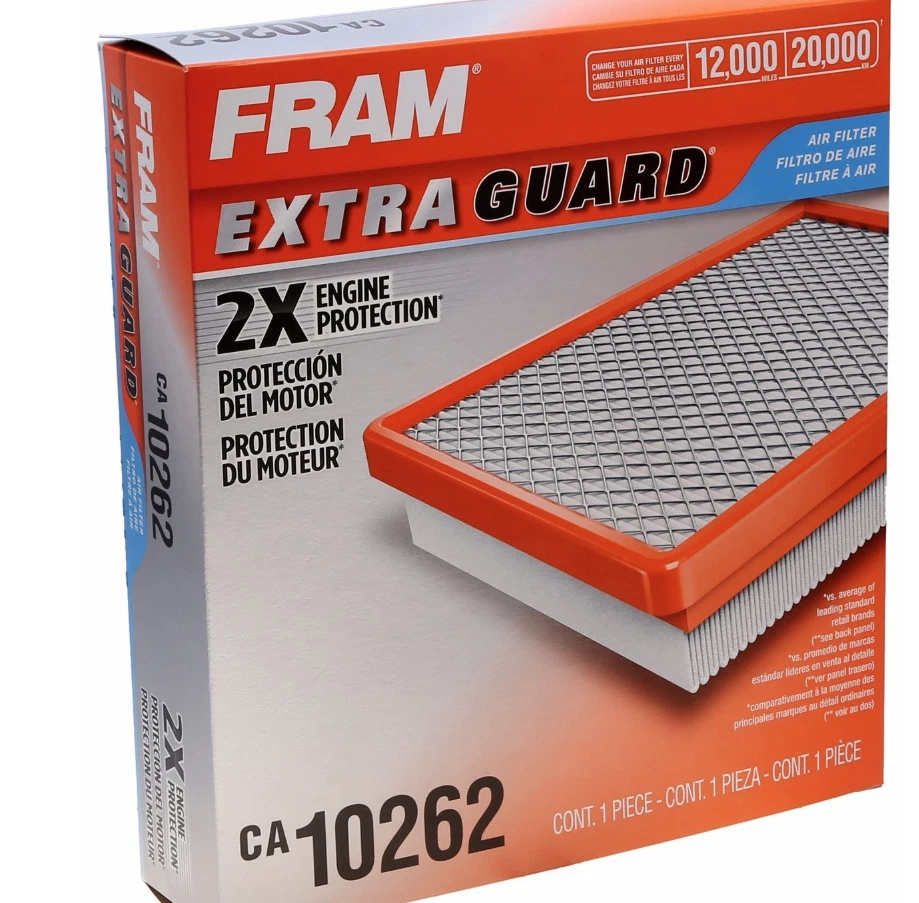 FRAM CA10262 Extra Guard Flexible Panel Engine Air Filter OEM Replacement Ford Foto 3 de 4
