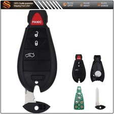 Remote Car Key Fob for Dodge Dart 2013 2014 2015 2016 M3N32297100 4 Buttons