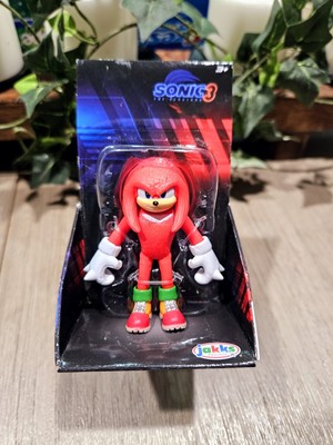 Sonic The Hedgehog 3 Movie KNUCKLES 2.5'' Action Figure Jakks Pacific 2024