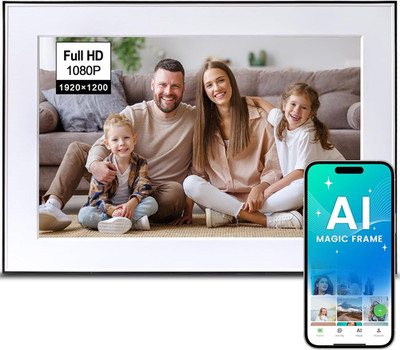 10.1'' Smart HD Digital Picture Frame with WiFi, Touch Screen & Cloud Storage
