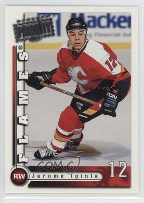1997-98 Donruss Priority Jarome Iginla #31 HOF t3w