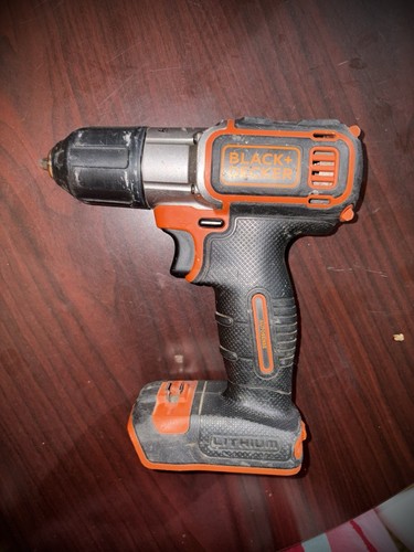 Black & Decker BDCDE120 20V Cordless Drill With Charger (No Battery)