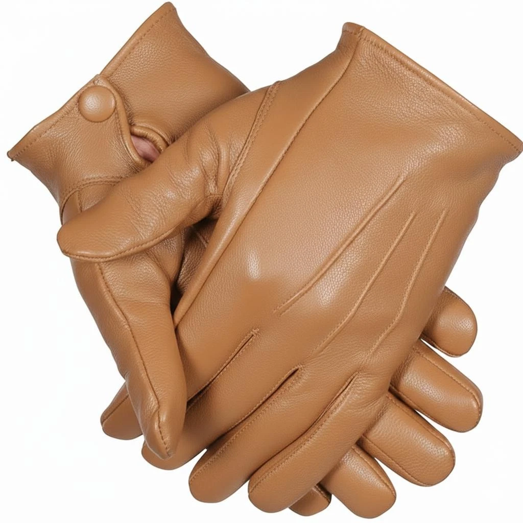 Men's Leather Dress ,Driving Gloves,Made With Genuine Sheepskin unlined Leather