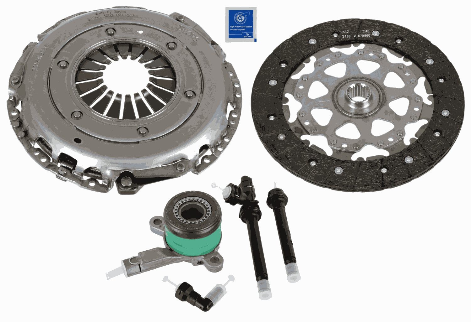 SACHS-OE 3000 990 393 Clutch Kit for RENAULT