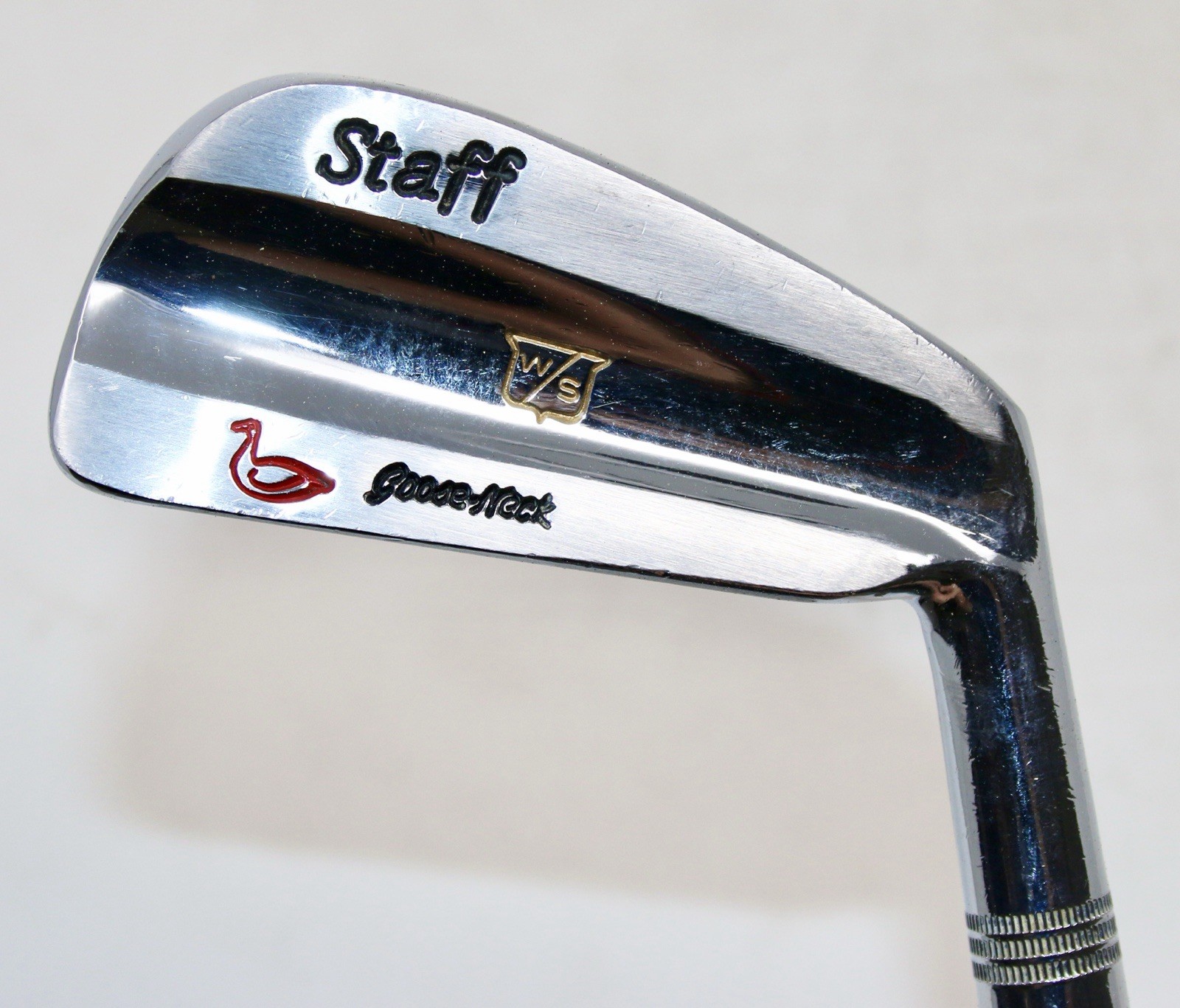 Wilson Staff Gooseneck 1 Iron Red Flex Steel Rh Dynastep Bla