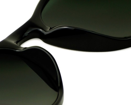 Ray-Ban Women Sunglasses RB4171 Erika Black Frame Polarized Green Lens 54mm - 第 10/11 張圖片
