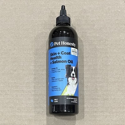 Pet Honesty Skin & Coat Health Supplement for Dogs with Salmon Oil  BB 05/26