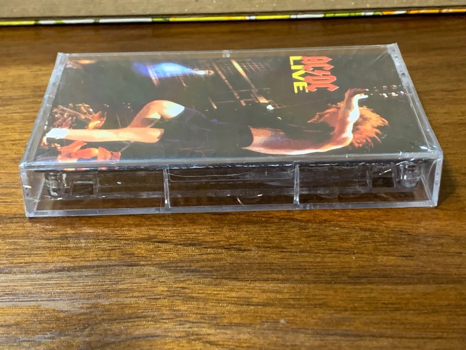 AC⚡DC LIVE Brand New Sealed Cassette Tape 1992 ATCO Records 92215-4 - Image 3 of 4