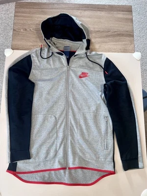 Veste à capuche zippée Nike Advance 15 / Tech Fleece Gris & Noir - Taille L - Photo 1/4
