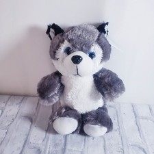 Soft Cuddly Husky Plush Puppy Toy