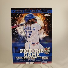 2022 Topps Home Run Challenge Code Cards #HRC18 Vladimir Guerrero Jr.