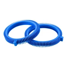 2 x Pool Cleaner Front Tires with Super Hump Rubber 896584000-143 Blue