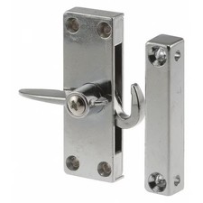 Prime-Line Chrome Screen Door Latch and