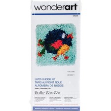 Wonderart Tweet Yarn Latch-Hook Kit 8" X 8"100 Acrylic 8 x 8,