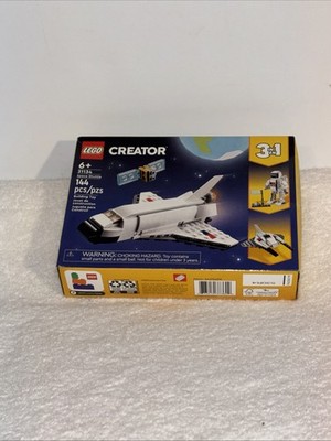 Lego 31134 Creator Space Shuttle 144 Pieces 6+ 3 in One Building Set Toy