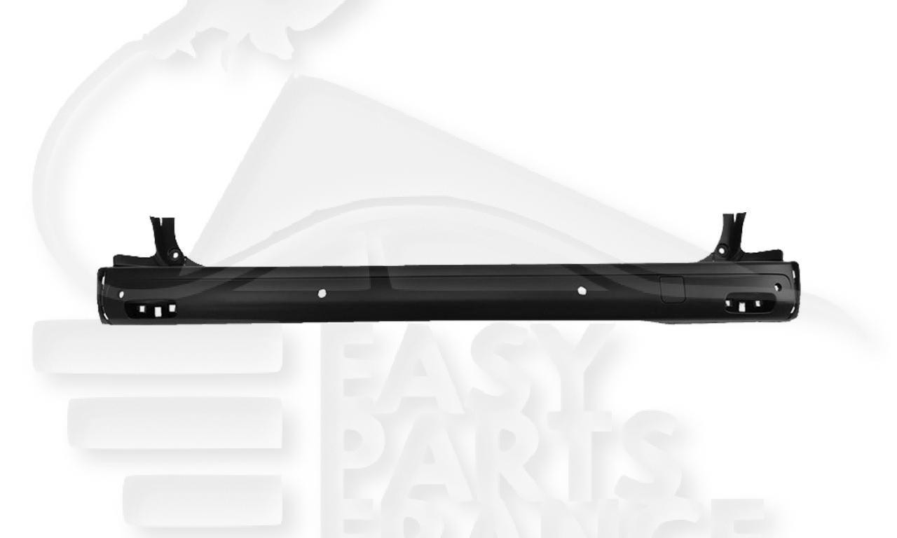 Pare-choc arrière Citroën SpaceTourer long noir pour radars de recul