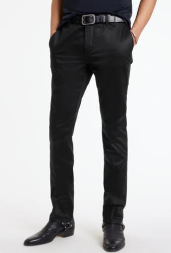 John Varvatos Herren Motor City Satin Finish Rocker Hose 36 NEU $ 498 P293Z1-EBIA