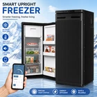 3.18 Cu.Ft 90L RV Fridge AC110V DC 12V 24V Portable RV Car Refrigerator Freezer