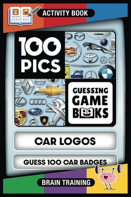100 PICS Car Logos Game Book - Guess 100 Car Logos - Identify car logos using an