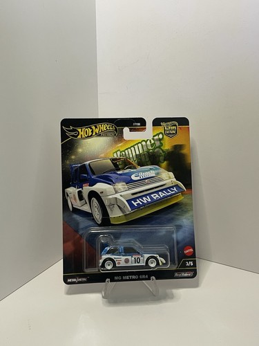 Hot Wheels Premium MG Metro 6R4 /1/64 Scale " Real Riders Tire "