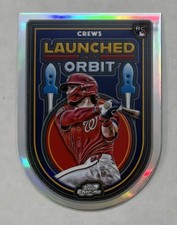 2025 Topps Cosmic Chrome Baseball Launched Into Orbit Dylan Crews RC LIO-33