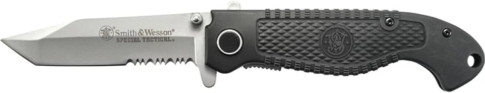 Cuchillo Plegable Táctico con Hoja Tanto de 3,5 Pulgadas Acero Inoxidable Alto Carbono Foto 3 de 4