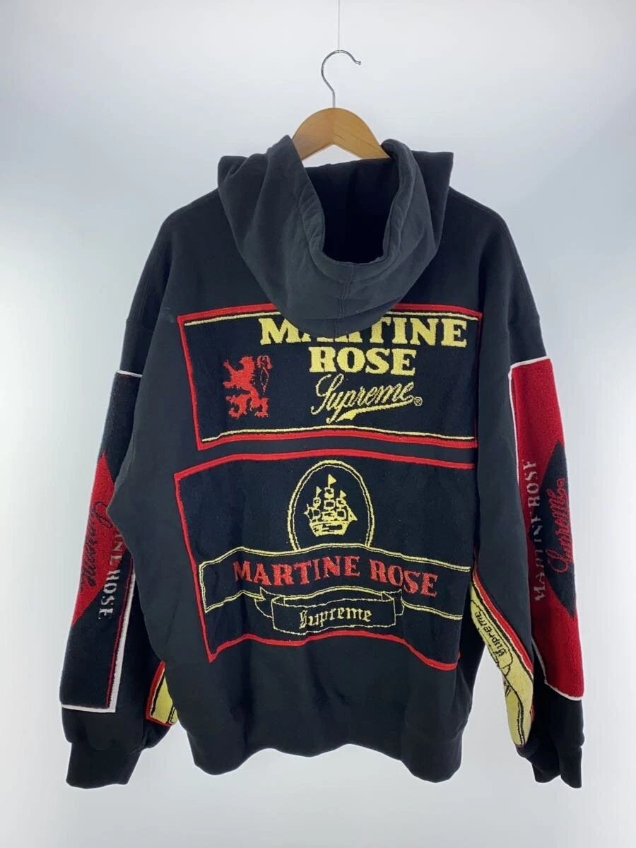 Felpa con cappuccio Supreme Martine rosa zip XL Cotone Asciugamano zip usata