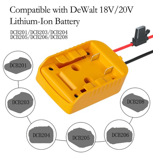 Starlink Mini Adaptateur de Batterie, 10FT/3M Starlink Mini Câble d'Alimentation DC Étanche... - Photo 6/8