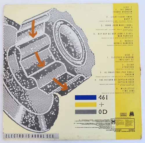 STREET SOUNDS CRUCIAL ELECTRO LP VINYL 1984 VARIOUS ARTISTS ELCST999 *G+/G* - Foto 2 di 6
