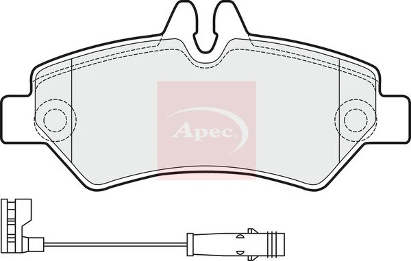 Genuine Apec Blue Rear Solid Brake Discs & Pads for Mercedes-Benz Sprinter 3,5-t - Image 3 of 3
