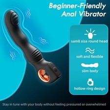 Finger Vibrator G-spot Clit Massager Stimulator Sex Toys for Women Men Couple
