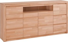 Kommode Sideboard Silkeborg Schrank Kernbuche teilmassiv B. 170cm HOME AFFAIRE