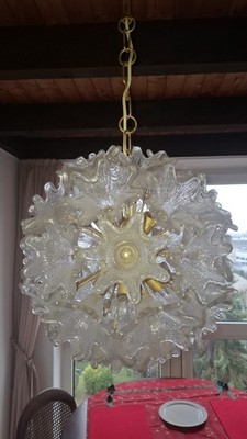 Muranoglas-Sputnik-Kronleuchter Paolo Venini 1960er ?