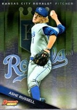 Ashe Russell 2015 Bowman's Best TP-27 Kansas City Royals Baseball Card