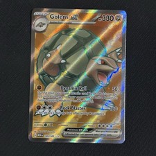 golem ex pokemon card value - 189/165 - Pokemon 151 -Full Art - Ultra Rare Placeholder Image Provided Golem ex - 076/165 Double